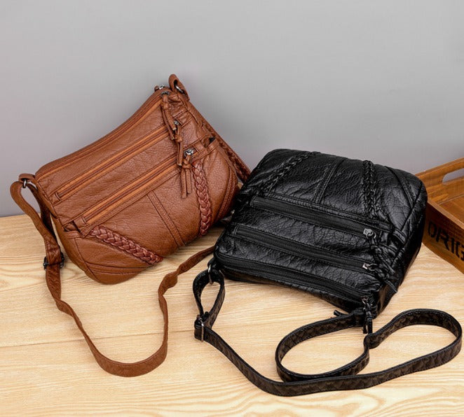 Luna | Faux Leather Soft Bag